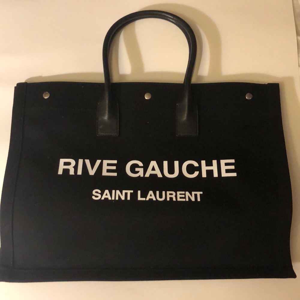 Saint Laurent Rive Gauche Cabas Tote